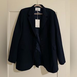 FRAME raw edge blazer